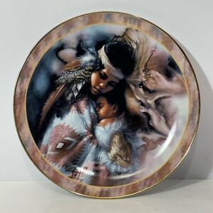 Vintage Bradford Exchange “Gentle Embrace” by Lee Bogle Decorative Plate 1996